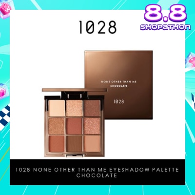 1028 None Other Than Me Eyeshadow Palette (Chocolate) Features 9 Shades That Takes You From Day To Night, 1s
