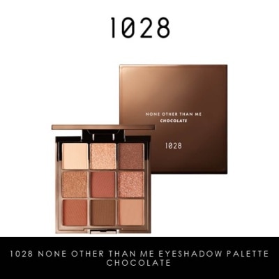 1028 None Other Than Me Eyeshadow Palette (Chocolate) Features 9 Shades That Takes You From Day To Night, 1s