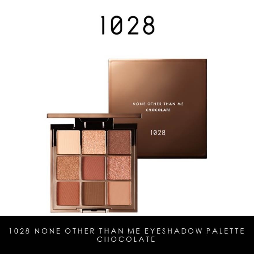 None Other Than Me Eyeshadow Palette (Chocolate) Features 9 Shades That Takes You From Day To Night, 1s