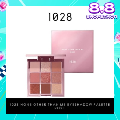 1028 None Other Than Me Eyeshadow Palette (Rose) Features 9 Shades That Takes You From Day To Night, 1s