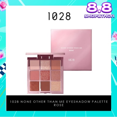 1028 None Other Than Me Eyeshadow Palette (Rose) Features 9 Shades That Takes You From Day To Night, 1s