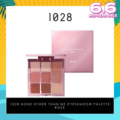 1028 None Other Than Me Eyeshadow Palette (Rose) Features 9 Shades That Takes You From Day To Night, 1s