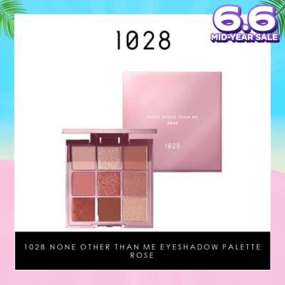 1028 None Other Than Me Eyeshadow Palette (Rose) Features 9 Shades That Takes You From Day To Night, 1s