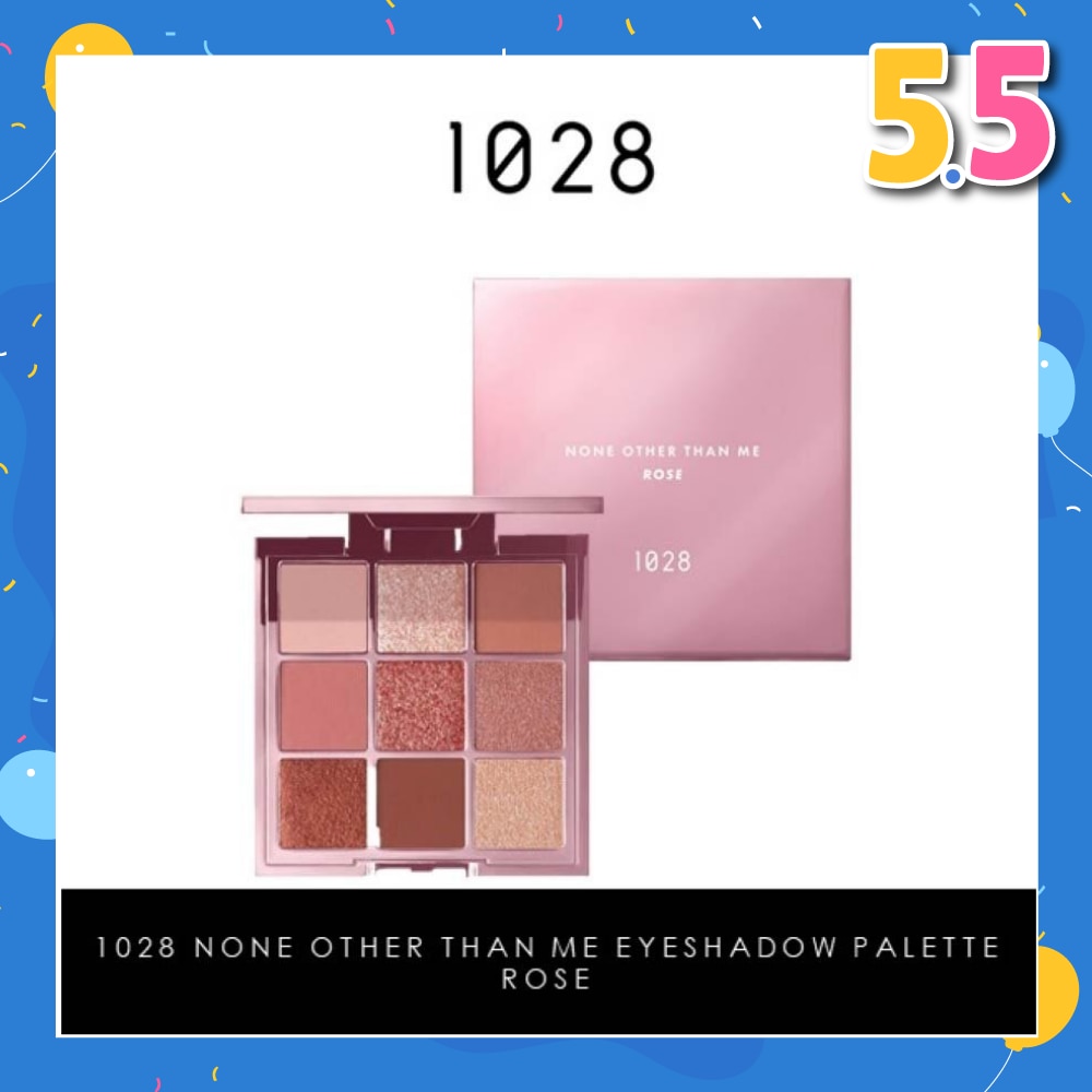 None Other Than Me Eyeshadow Palette (Rose) Features 9 Shades That Takes You From Day To Night, 1s