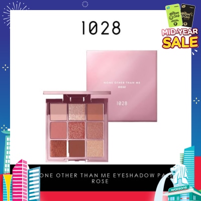 1028 None Other Than Me Eyeshadow Palette (Rose) Features 9 Shades That Takes You From Day To Night, 1s