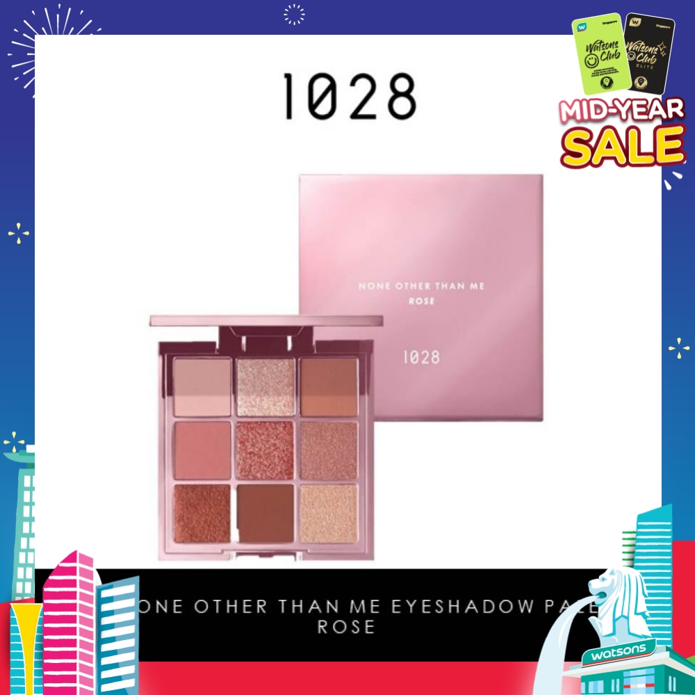 None Other Than Me Eyeshadow Palette (Rose) Features 9 Shades That Takes You From Day To Night, 1s