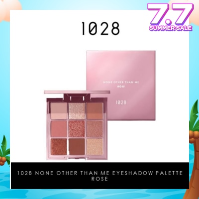 1028 None Other Than Me Eyeshadow Palette (Rose) Features 9 Shades That Takes You From Day To Night, 1s