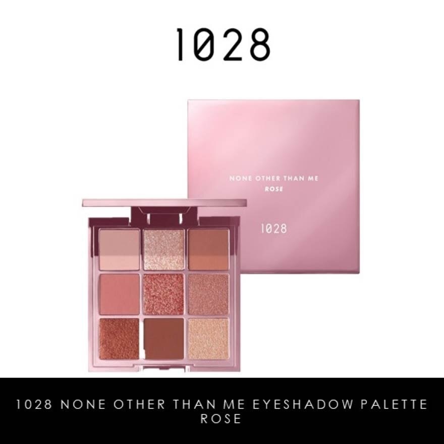 None Other Than Me Eyeshadow Palette (Rose) Features 9 Shades That Takes You From Day To Night, 1s