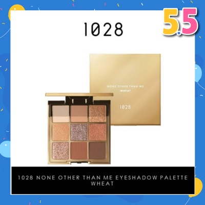 1028 None Other Than Me Eyeshadow Palette (Wheat) Features 9 Shades That Takes You From Day To Night, 1s