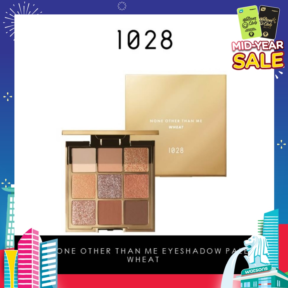 None Other Than Me Eyeshadow Palette (Wheat) Features 9 Shades That Takes You From Day To Night, 1s