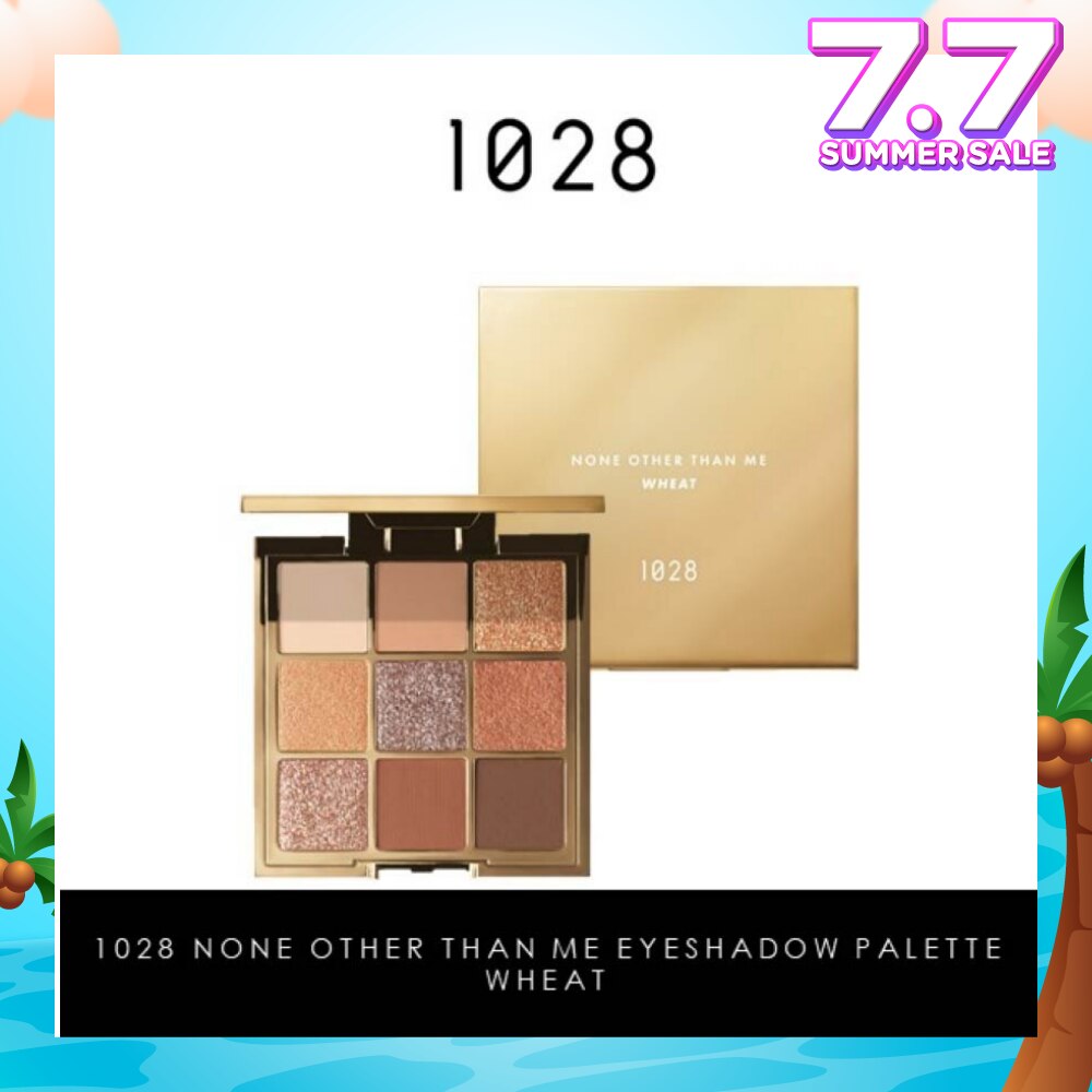 None Other Than Me Eyeshadow Palette (Wheat) Features 9 Shades That Takes You From Day To Night, 1s