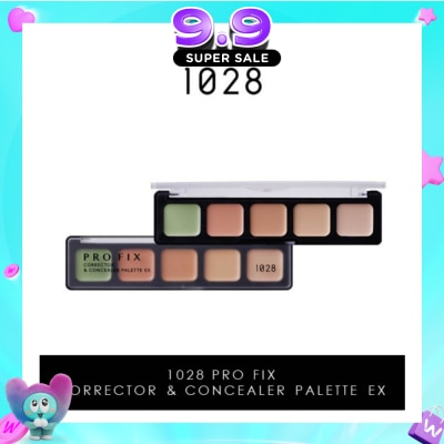 1028 - Pro Fix Corrector & Concealer Palette Ex (Set Of 5 Corrector Colours To Help You Professionally Target Skin Discolouration And Blemishes) 1s image