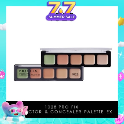 1028 - Pro Fix Corrector & Concealer Palette Ex (Set Of 5 Corrector Colours To Help You Professionally Target Skin Discolouration And Blemishes) 1s