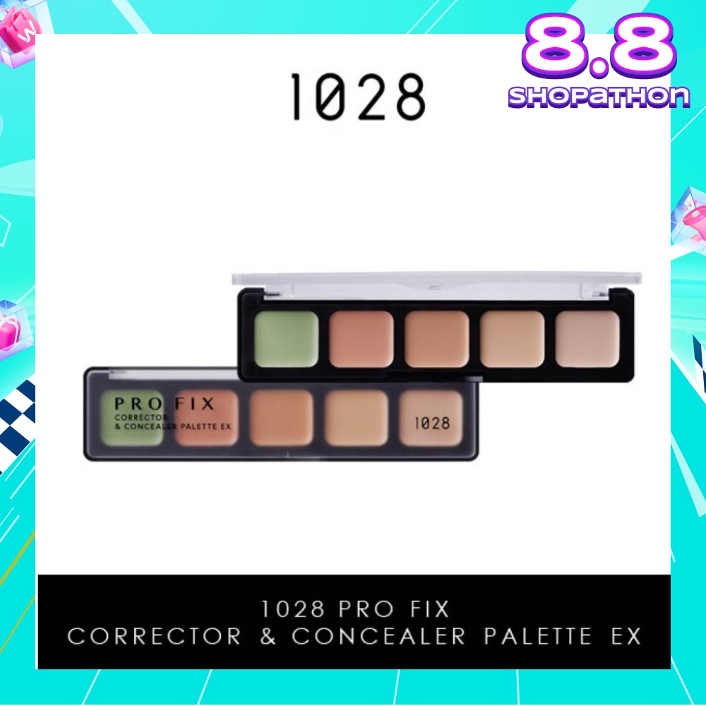 Pro Fix Corrector & Concealer Palette Ex (Set Of 5 Corrector Colours To Help You Professionally Target Skin Discolouration And Blemishes) 1s