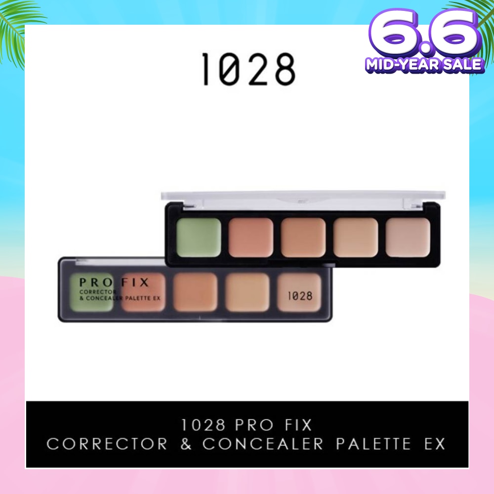Pro Fix Corrector & Concealer Palette Ex (Set Of 5 Corrector Colours To Help You Professionally Target Skin Discolouration And Blemishes) 1s