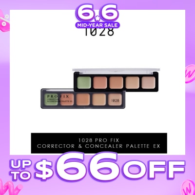 1028 - Pro Fix Corrector & Concealer Palette Ex (Set Of 5 Corrector Colours To Help You Professionally Target Skin Discolouration And Blemishes) 1s