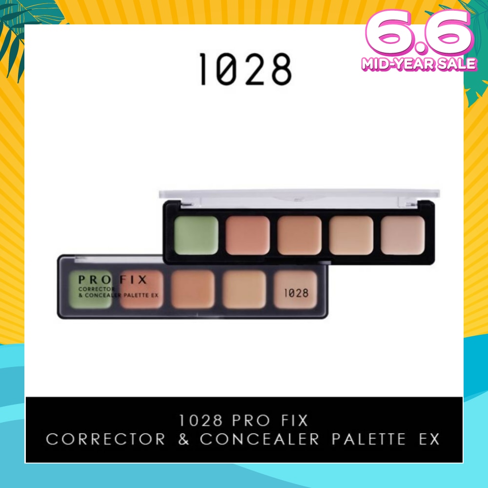 Pro Fix Corrector & Concealer Palette Ex (Set Of 5 Corrector Colours To Help You Professionally Target Skin Discolouration And Blemishes) 1s