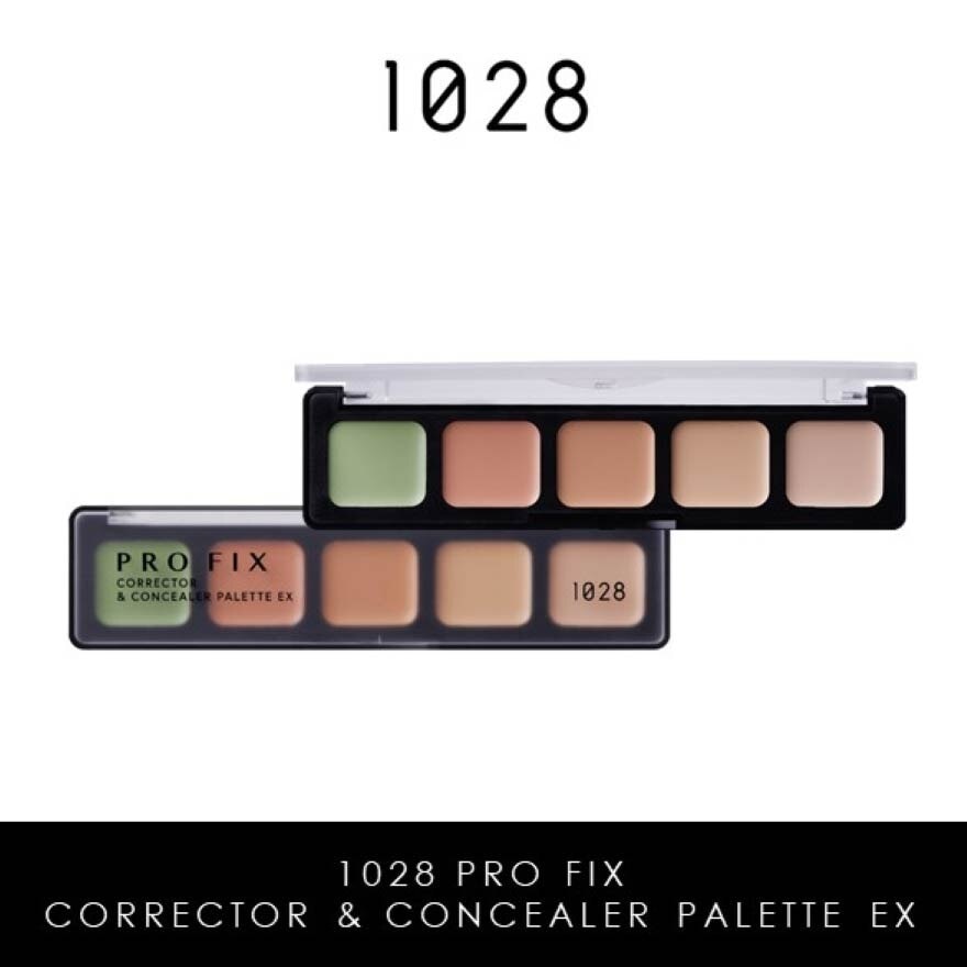 Pro Fix Corrector & Concealer Palette Ex (Set Of 5 Corrector Colours To Help You Professionally Target Skin Discolouration And Blemishes) 1s