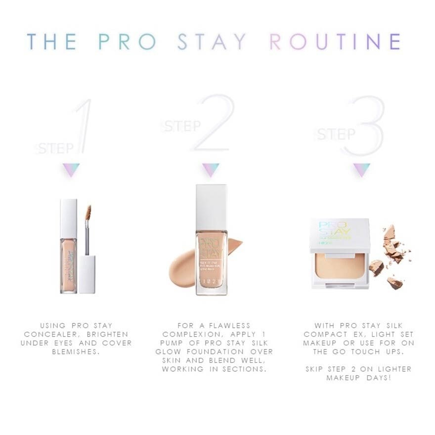 Pro Stay Concealer (110 Ivory) Lightweight But Full Coverage Perfect For Spot Concealing And The Under Eye Area, 8g