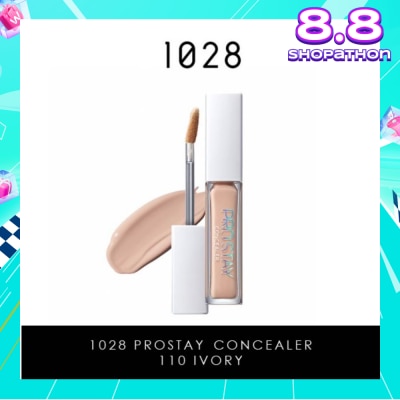 1028 Pro Stay Concealer (110 Ivory) Lightweight But Full Coverage Perfect For Spot Concealing And The Under Eye Area, 8g