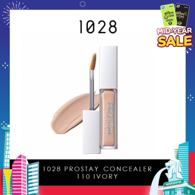 1028 Pro Stay Concealer (110 Ivory) Lightweight But Full Coverage Perfect For Spot Concealing And The Under Eye Area, 8g