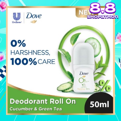 DOVE Dove 0% aluminium salts deodorant (Cucumber & Green Tea scent) 50ml
