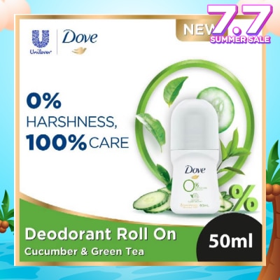 DOVE Dove 0% aluminium salts deodorant (Cucumber & Green Tea scent) 50ml