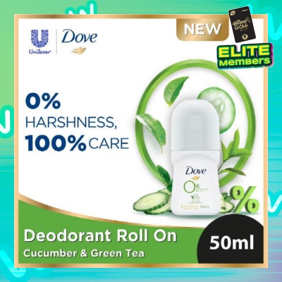 DOVE Dove 0% aluminium salts deodorant (Cucumber & Green Tea scent) 50ml