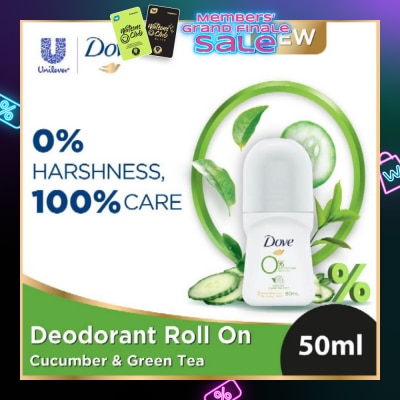 DOVE Dove 0% aluminium salts deodorant (Cucumber & Green Tea scent) 50ml