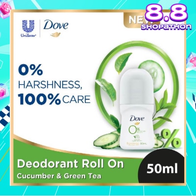 DOVE Dove 0% aluminium salts deodorant (Cucumber & Green Tea scent) 50ml