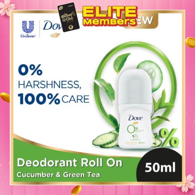 DOVE Dove 0% aluminium salts deodorant (Cucumber & Green Tea scent) 50ml