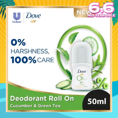 DOVE Dove 0% aluminium salts deodorant (Cucumber & Green Tea scent) 50ml