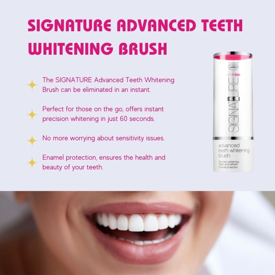 Dental Teeth Whitening Brush Pen (For Men And Women Suitable For Sensitive Teeth No Harmful Chemical Vegan) 1s