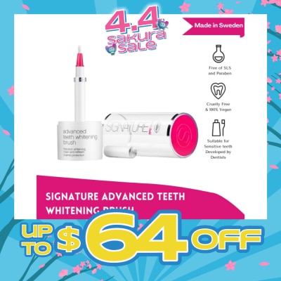 SMILE LAB - Dental Teeth Whitening Brush Pen (For Men And Women Suitable For Sensitive Teeth No Harmful Chemical Vegan) 1s (Expiry: Sep`2026)