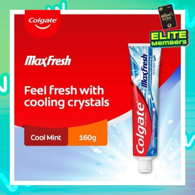 COLGATE Colgate Max Fresh Cool Mint Toothpaste 160g