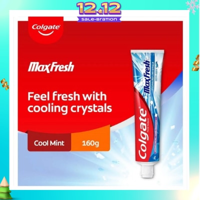 COLGATE Colgate Max Fresh Cool Mint Toothpaste 160g