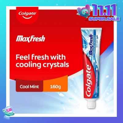 COLGATE Colgate Max Fresh Cool Mint Toothpaste 160g