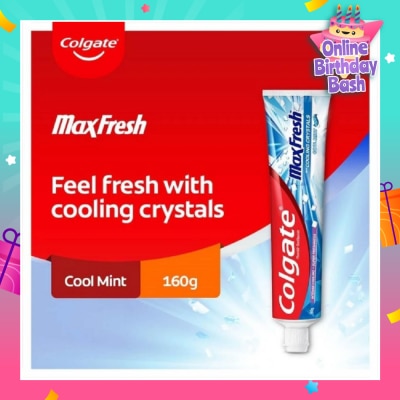 COLGATE Colgate Max Fresh Cool Mint Toothpaste 160g