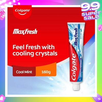 COLGATE Colgate Max Fresh Cool Mint Toothpaste 160g