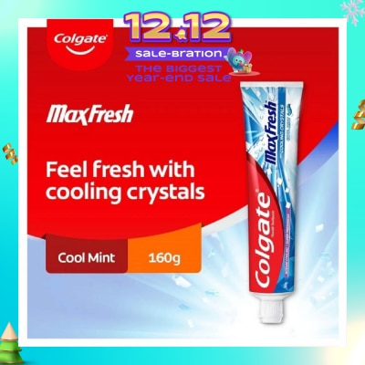 COLGATE Colgate Max Fresh Cool Mint Toothpaste 160g