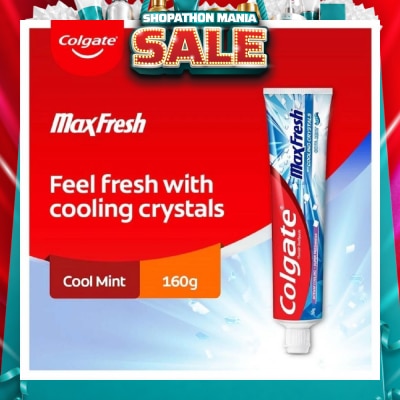 COLGATE - Colgate Max Fresh Cool Mint Toothpaste 160g