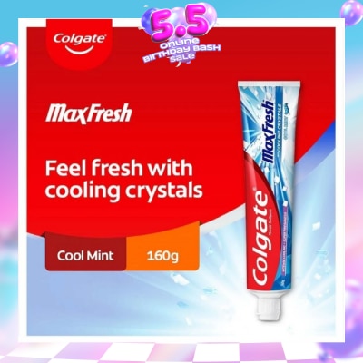 COLGATE - Colgate Max Fresh Cool Mint Toothpaste 160g