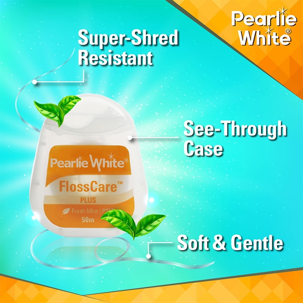 FlossCare Plus PTFE Mint Dental Floss 50m