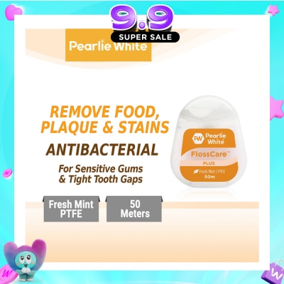 PEARLIE WHITE® - FlossCare Plus PTFE Mint Dental Floss 50m image