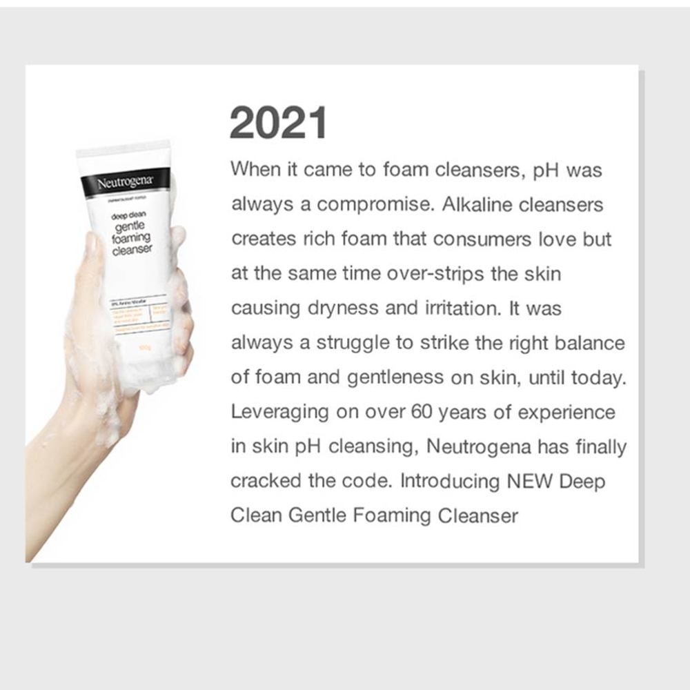 Deep Clean Gentle Foaming Cleanser (For All Skin Types) 100g