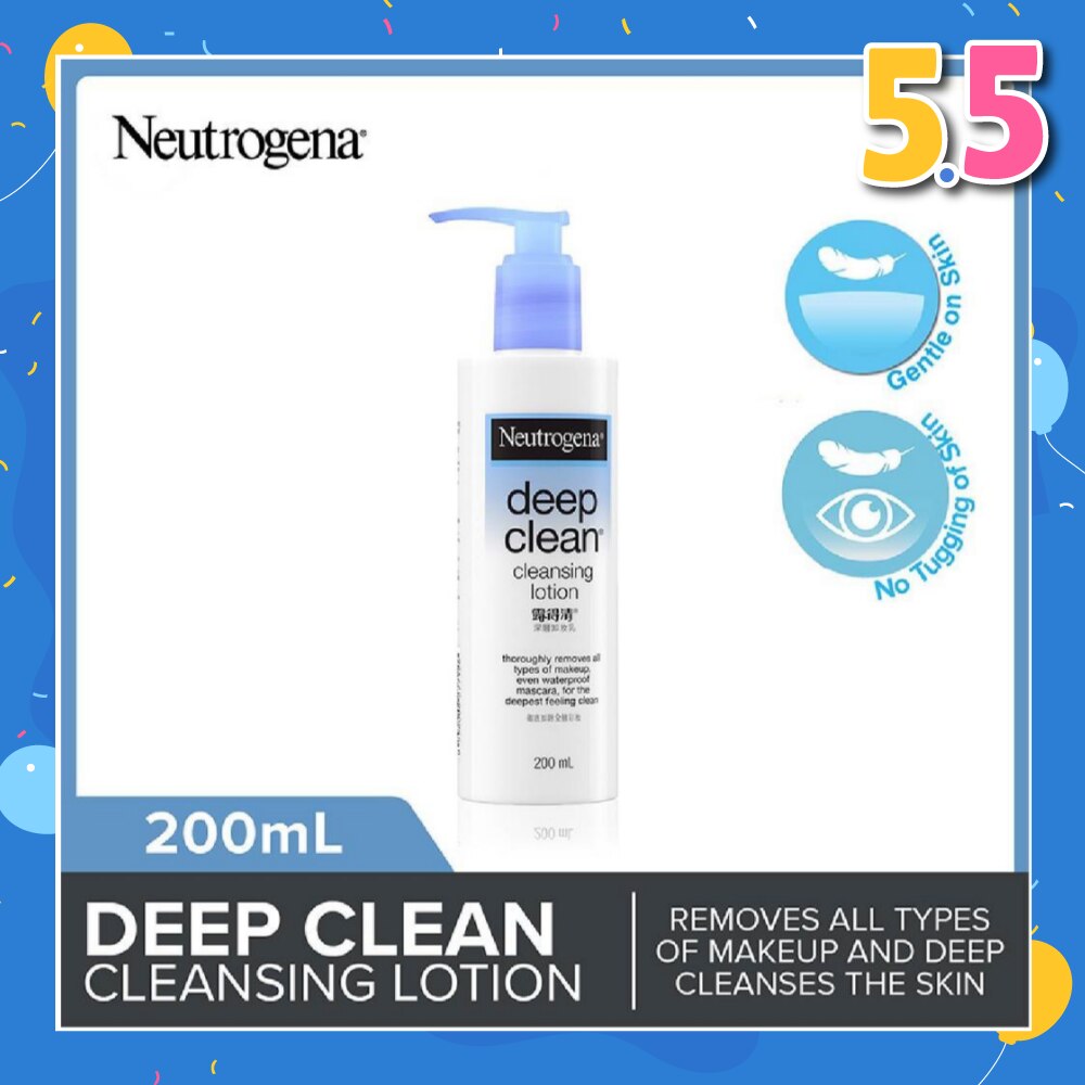 Deep Clean Cleansing Lotion (Removes All Types Of Make-Up Even Accumulated Skin Impurities) 200ml