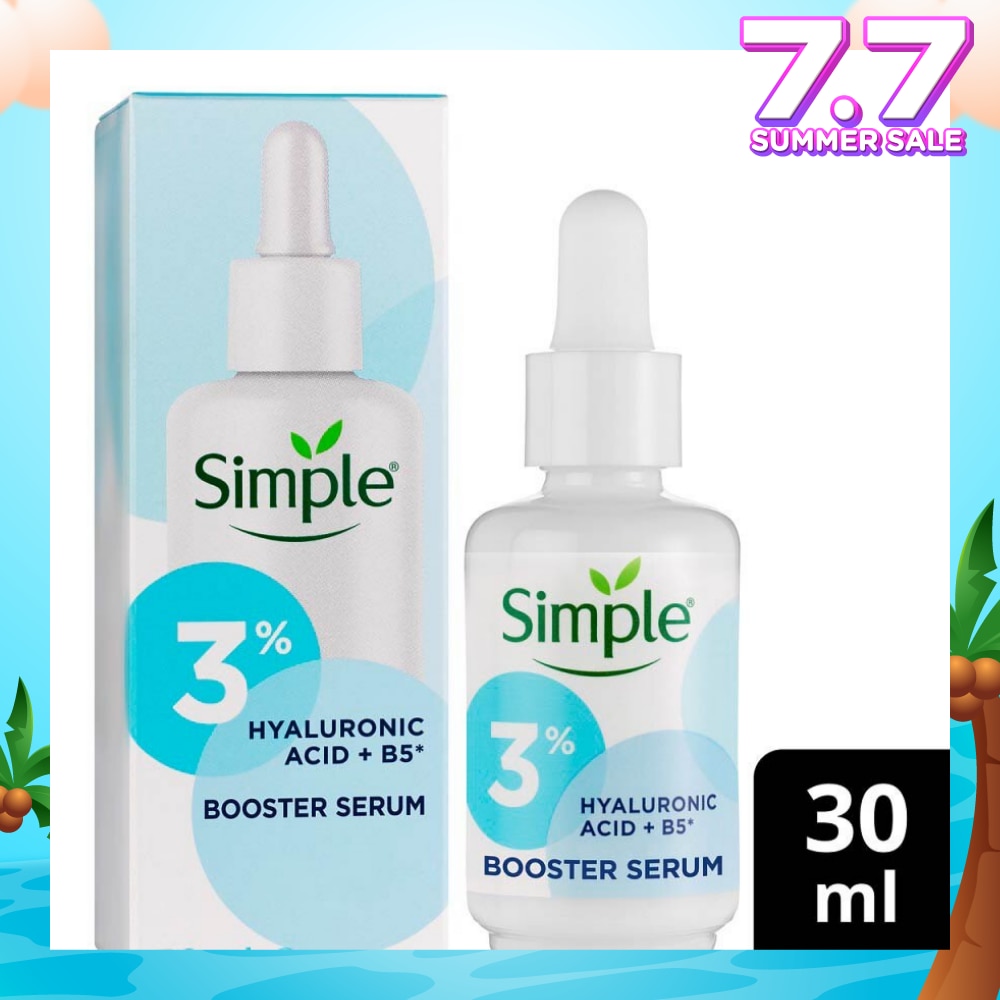 Booster Serum 3% Hyaluronic Acid And B5 (Make Dry Skin And Sensitive Skin Instantly Softer) 30ml