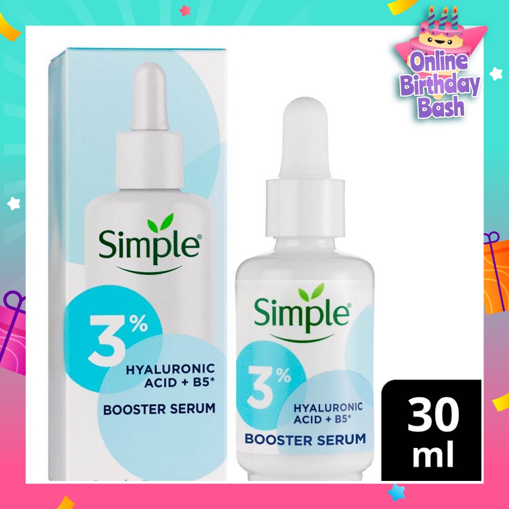Booster Serum 3% Hyaluronic Acid And B5 (Make Dry Skin And Sensitive Skin Instantly Softer) 30ml