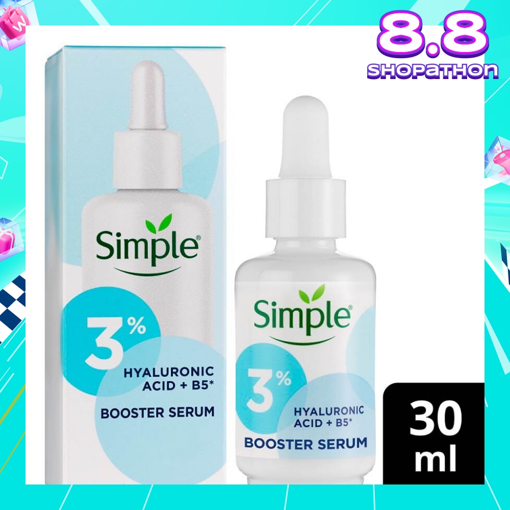Booster Serum 3% Hyaluronic Acid And B5 (Make Dry Skin And Sensitive Skin Instantly Softer) 30ml