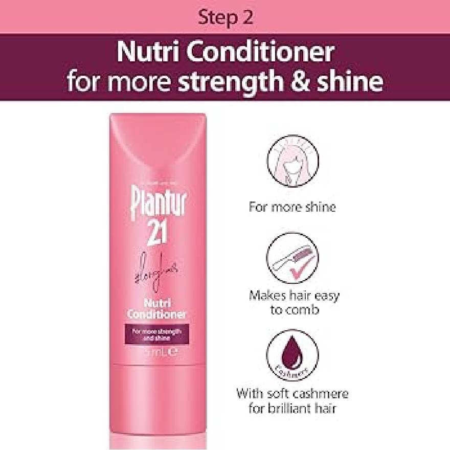 Nutri Caffeine Conditioner For Long Hair (Helps To Improve Strength And Shine) 175ml